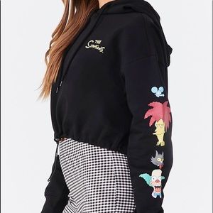 Cropped Simpson’s Hoodie